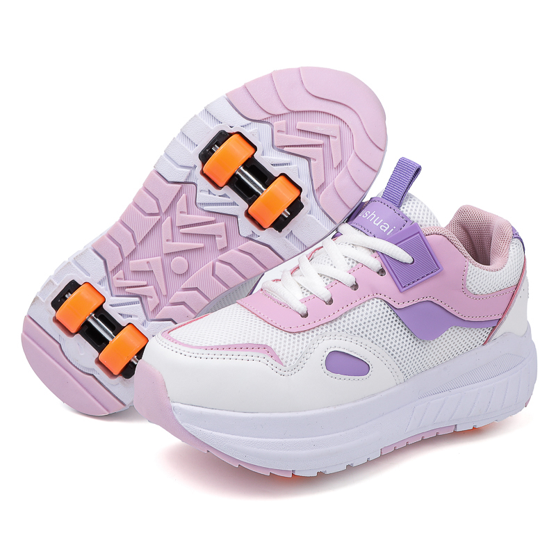 Women'S Shoes - Kids Roller Skates 4 Wheels Detachable