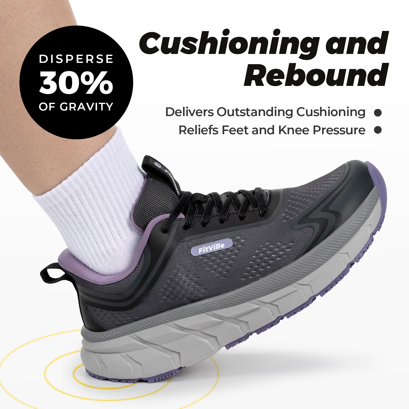 Fitville Women's Sports Shoes  - đánh giá và giá Wide Toe Box Running Sneakers