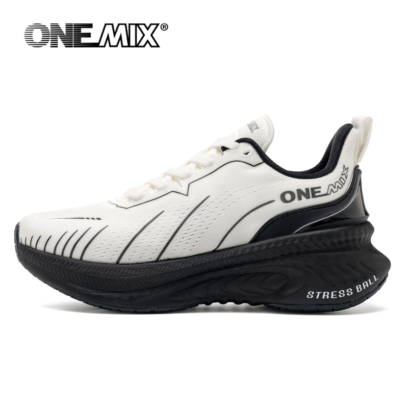 ONEMIX White Road Running Shoe - đánh giá và giá Reflective Night Running Shoes