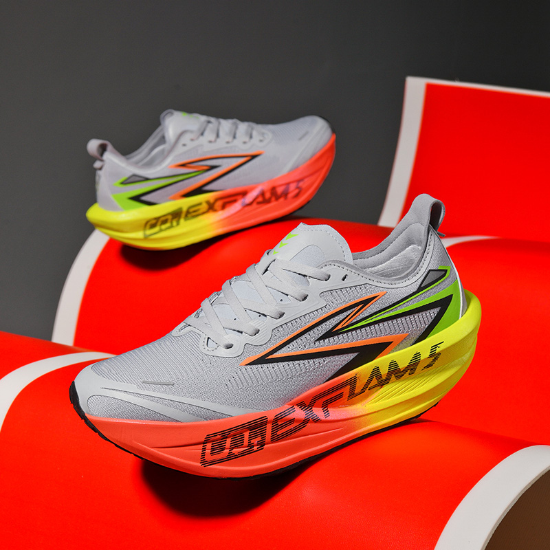 Men Running Shoes Carbon Plate - đánh giá và giá Breathable Mesh Athletic Shoes